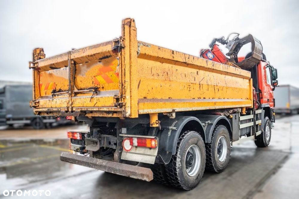 Mercedes-Benz Actros 3344 AK 6x6 +  HDS HMF 1643 Z2 | Wywrotka | 441 KM | Euro 5 - 9