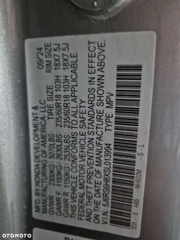Honda CR-V 2.0 i-MMD Sport Line CVT - 20