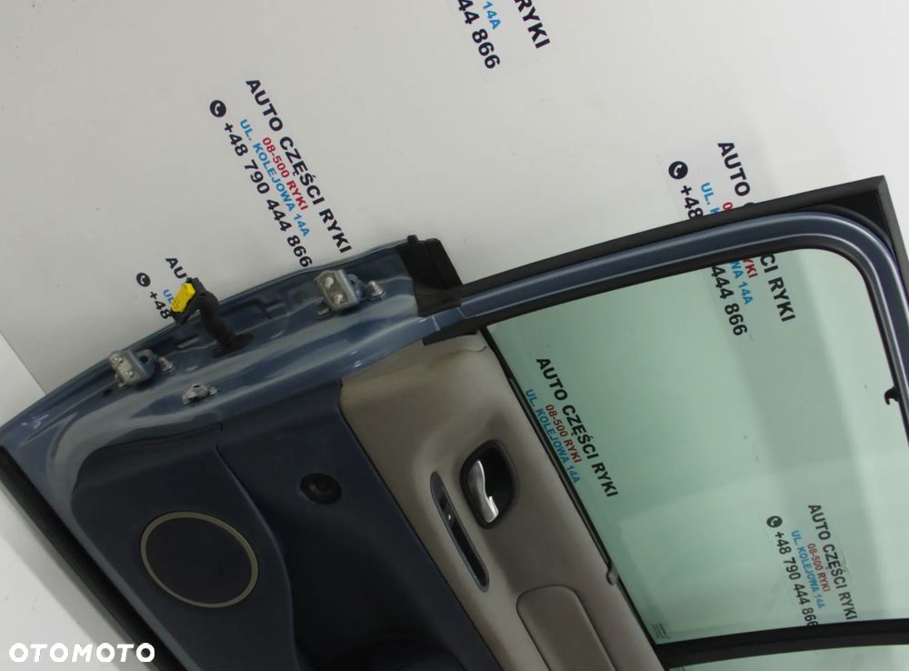 Renault Espace IV Drzwi prawy tył Zamek Szyba Zawiasy Klamka Boczki Ted 47 - 8