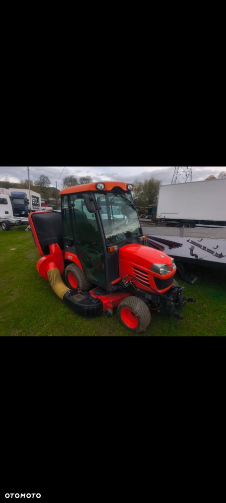 Kubota BX350 4x4 Traktorek komunalny kosiarka pług piaskarka pełen osprzęt - 1