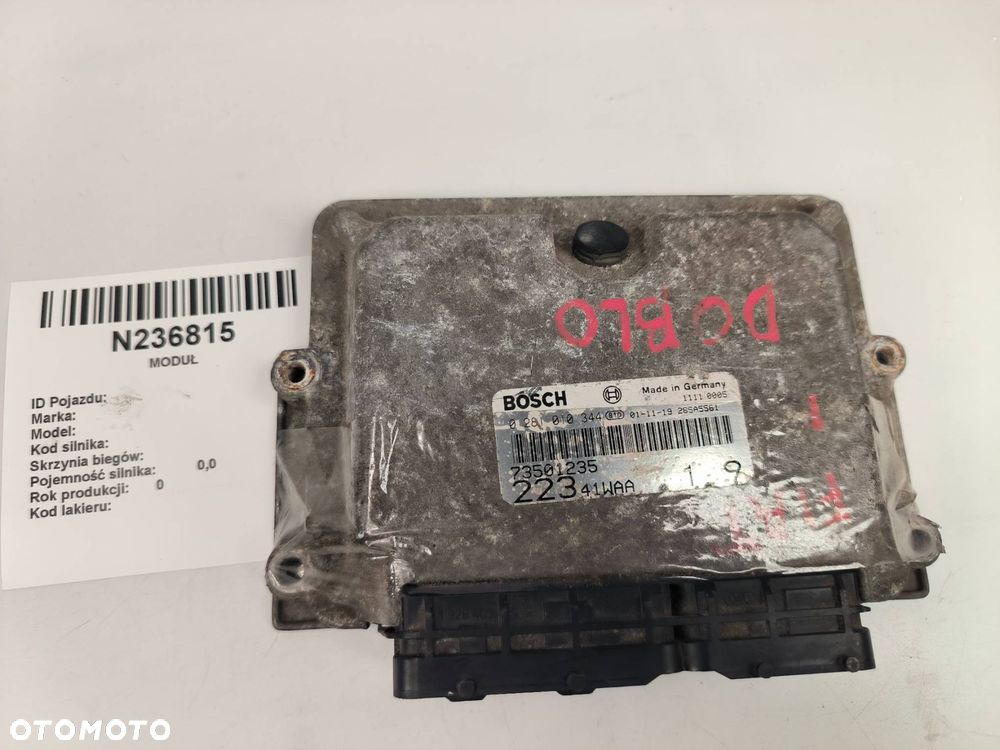 MODUŁ FIAT DOBLO 028010344 - 2