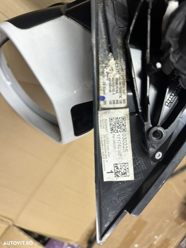 Oglinda dreapta cu side assist AUDI A6 C7 an 2017 facelift cod 4G1857410AT - 6