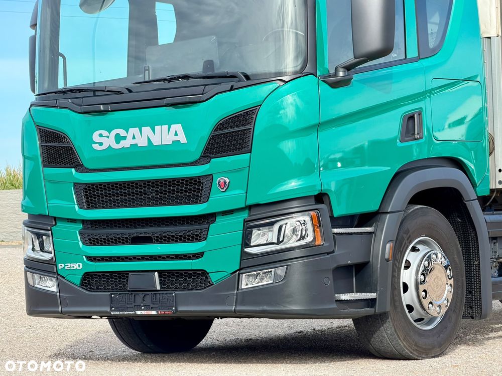 Scania P250 / FIRANKA / WINDA / 220 TYŚ KM / 18 EUROPALET / AUTOMAT / SYPIALKA / 2019 ROK / 9 520 KG ŁADOWNOŚCI / SILNIK 6 / 2019 ROK / JAK NOWA - 10