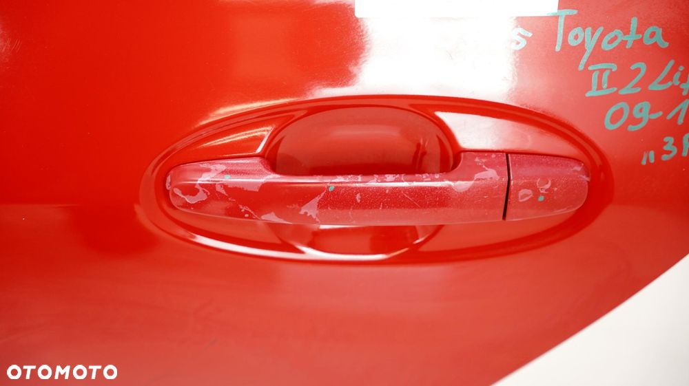 DRZWI LEWY TYŁ TYLNE TOYOTA YARIS II LIFT 09-11R 3PO - 10