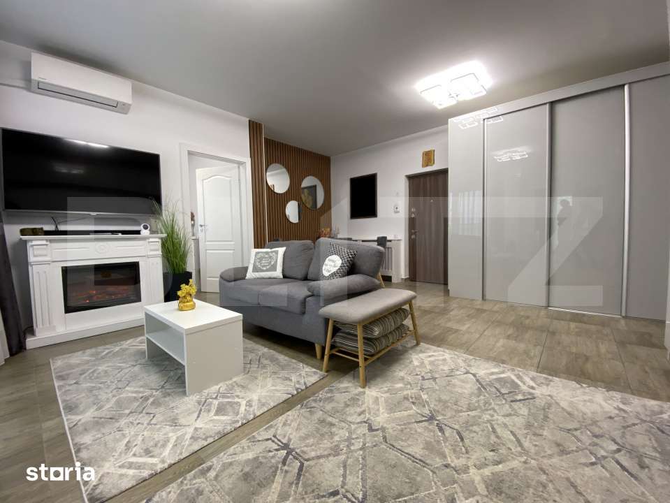 Apartament la cheie, 3 camere, 55 mp, 17 mp terasa, zona Metro — fotografia 2
