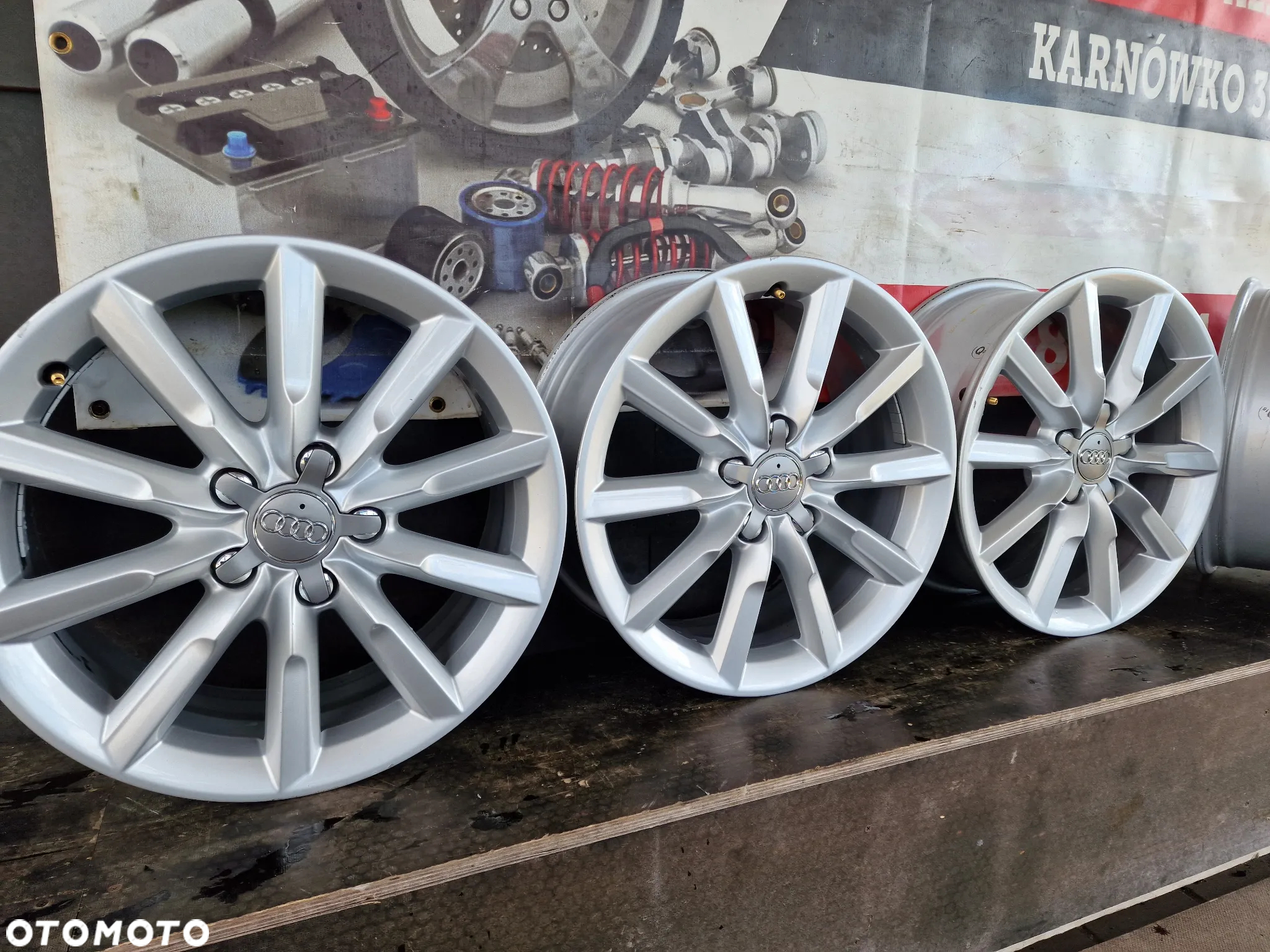 ALUFELGI AUDI Q3 A4 A6 A5 17''  5X112 ET 43 - 9