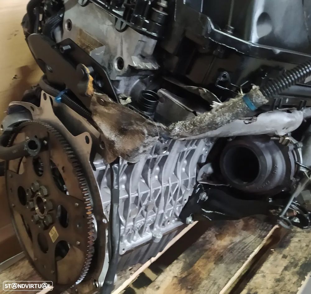 Motor Bmw 730D 231cv E65 M57 306D3 bloco aluminio caixa velocidades 6HP26 - 4