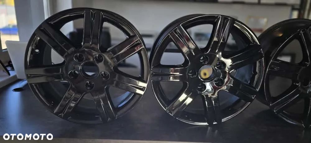AUDI A6 C7 - ALUFELGI PO PEŁNEJ RENOWACJI 18" 7,5JX18H2 ET53 NOWE - CZARNE / PERFEKCYJNE !! - 3