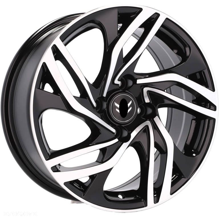 4x Felgi 16 m.in. do CITROEN Berlingo C3 Aircross C-Elysee C2 C3 - BK607 - 3