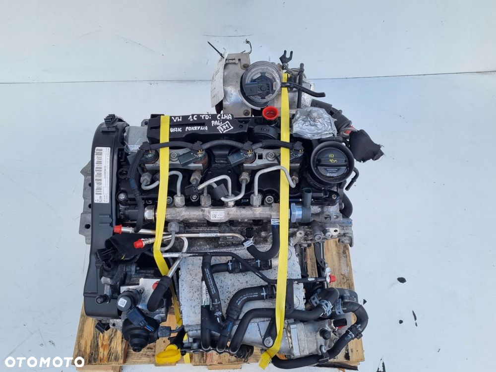 SILNIK VW Golf VII 1.6 TDI 105KM ładnie pracuje 165tyś CLH CLHA KOMPLET - 3