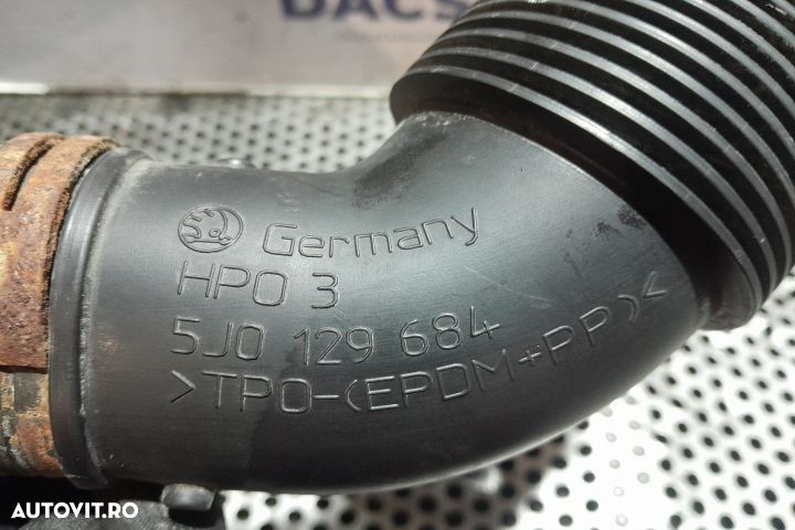 Furtun admisie 5J0129684 5J0129684 Volkswagen VW Polo 5 6R [2009 - 20 - 3
