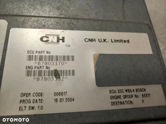 Sterownik silnika 87803370 New Holland TM175 - 2