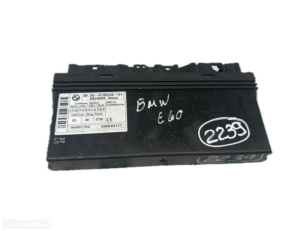 Módulo Eletrónico Bmw 5 (E60) - 1