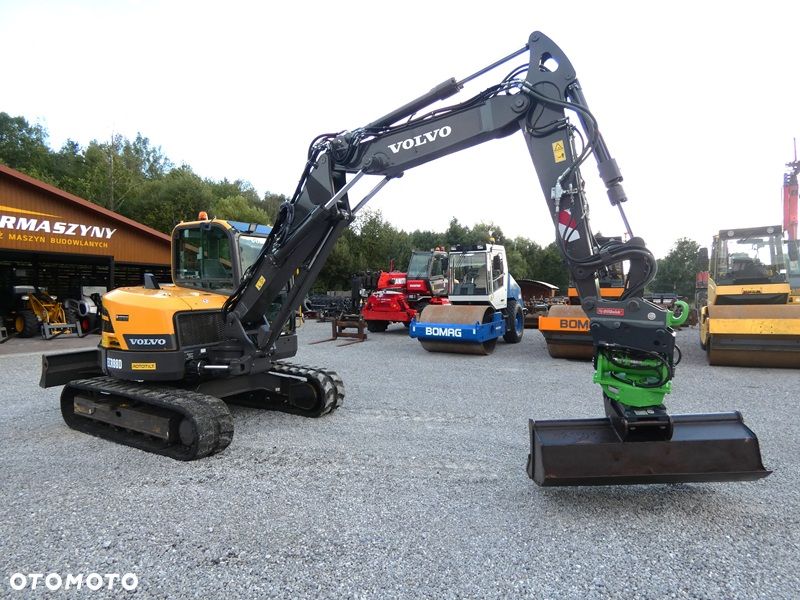 Volvo ECR88D ROTOTILT OILQUICK / Z Niemiec / 5262mtg / - 12