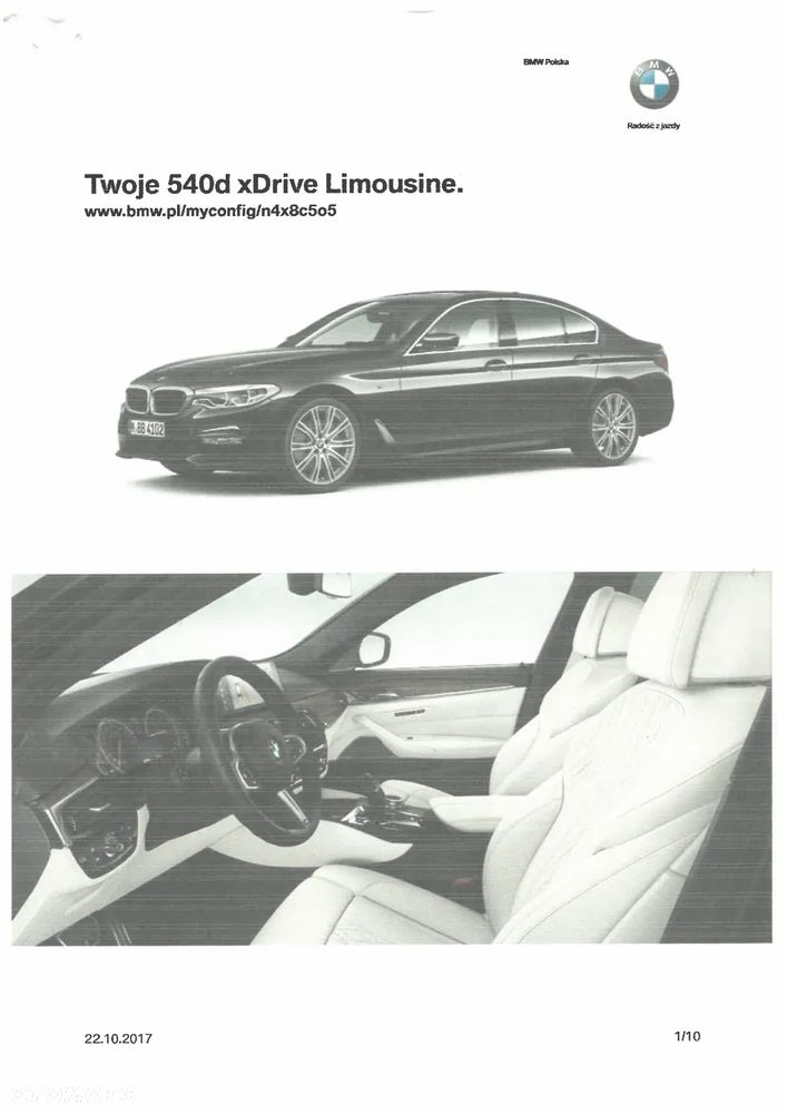 BMW Seria 5 540d xDrive M Sport sport - 29