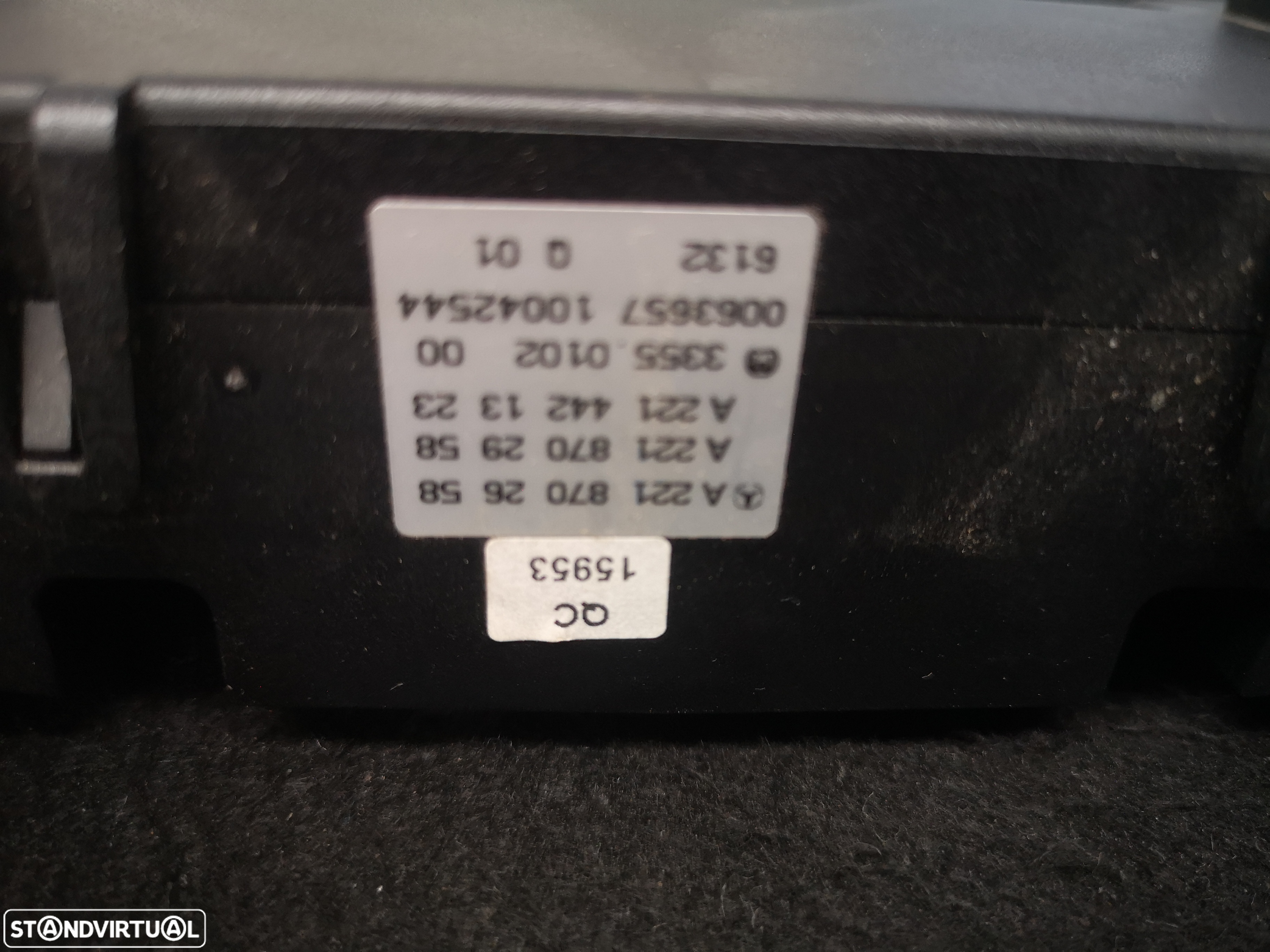 Comando sofagem  Interruptores da consola central Mercedes w221 class S 2009-2012 (2x no estoque) - 6