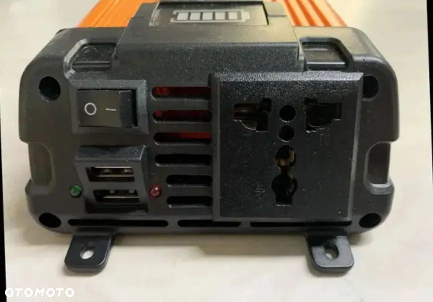 PRZETWORNICA NAPIĘCIA SAMOCHODOWA 500W / 4000W 12V POWER INVERTER KONWERTER NOWY - 4