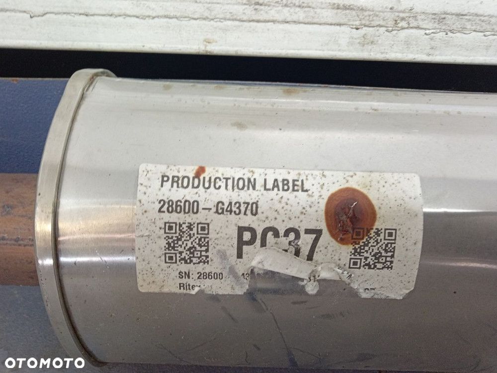 HYUNDAI I30 III KOMBI 1.5 T-GDI WYDECH TŁUMIK ŚRODKOWY 28600-G4370 - 4