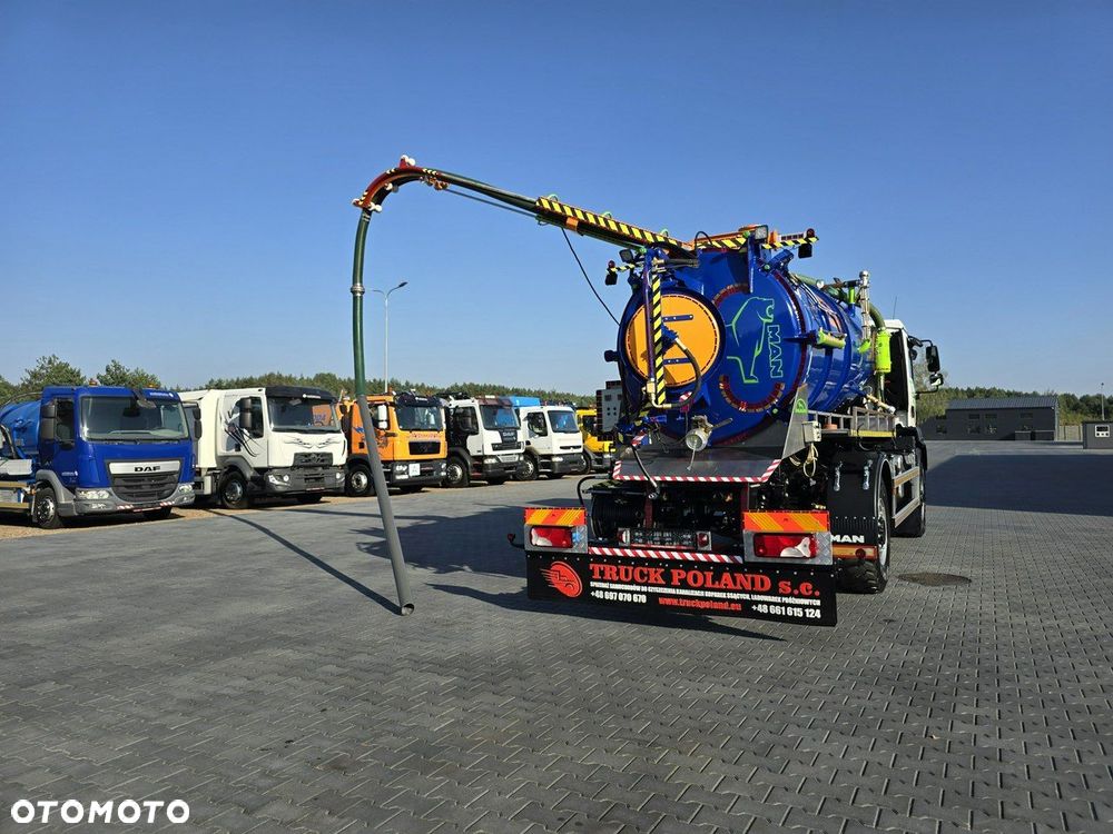 MAN 4x4 WUKO GAMON PW8  do zbierania odpadów płynnych separatorów - 33
