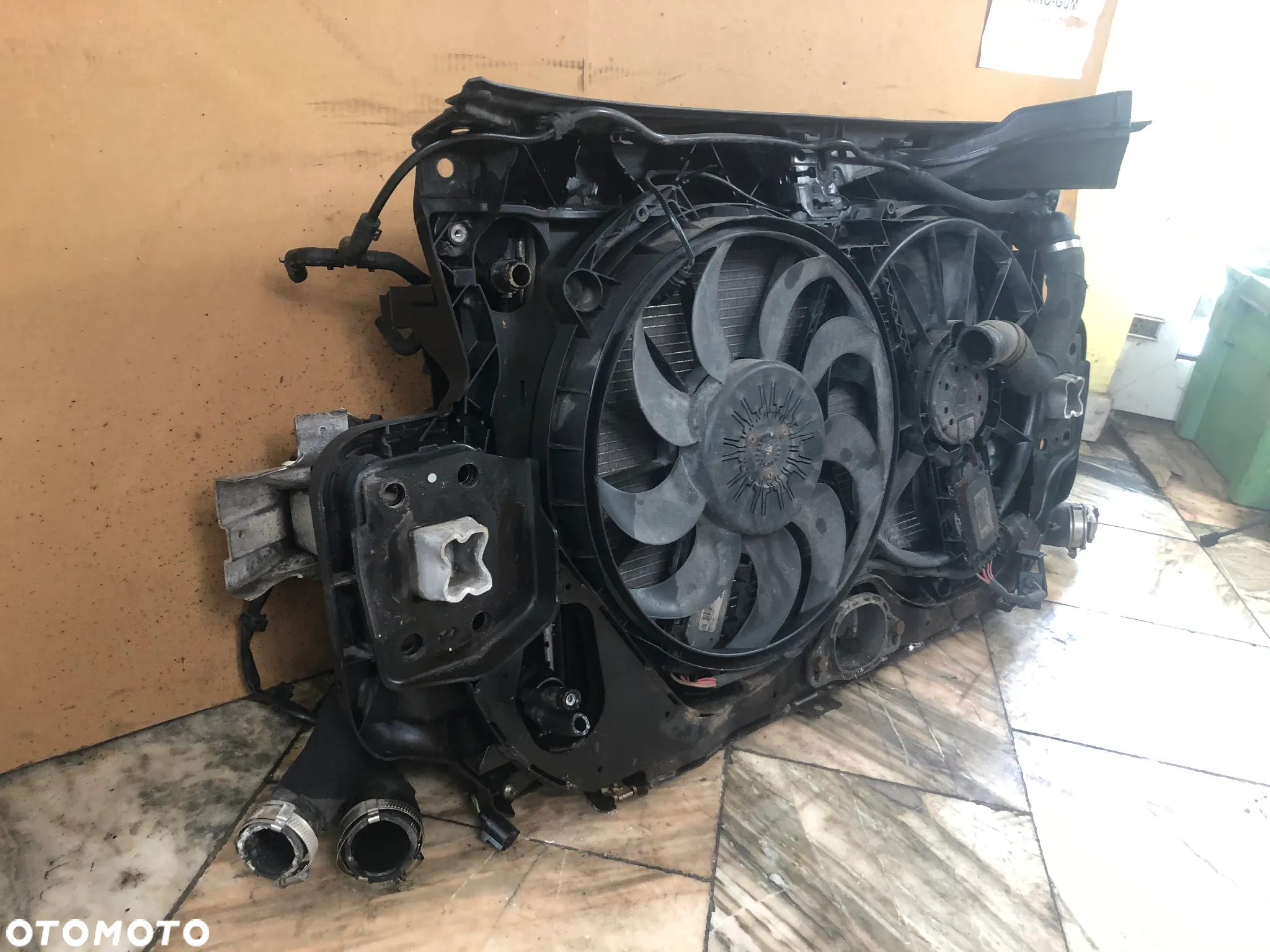 Pas Przedni Wzmocnienie Czołowe Chłodnice Wentylatory Audi A6 C6 Lift 3.0 TDI - Gwarancja Wysyłka Montaż - 8