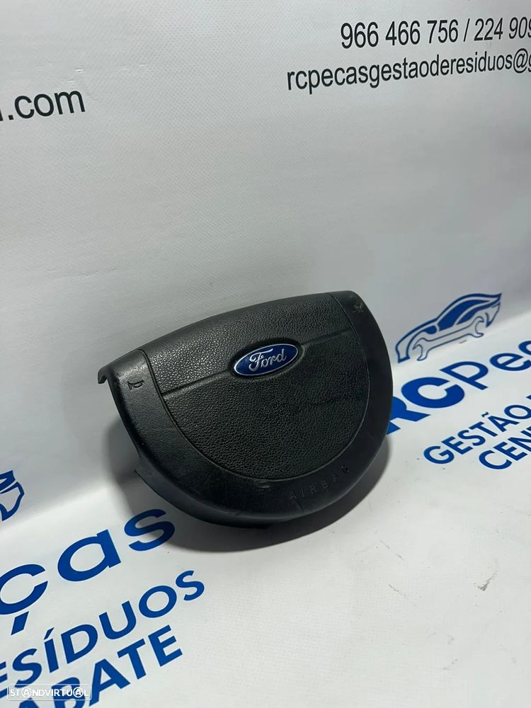 .Airbag Volante Guiador Original Ford Fiesta 5 MK5 2S6AA042B85ALZHHD 2002 - 2008 - 4