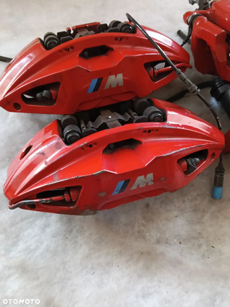 Zaciski BMW G30 G01 G02 348mm M-Pakiet Czerwone - 4