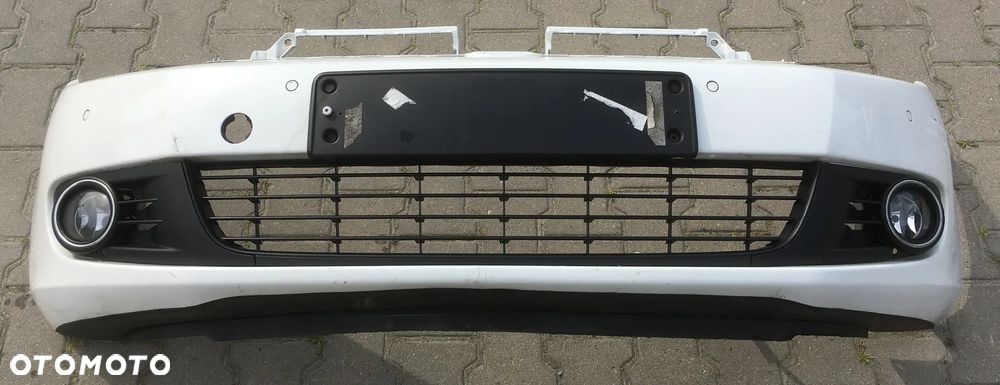 VW Golf VI 1K9 kombi zderzak przód przedni biały