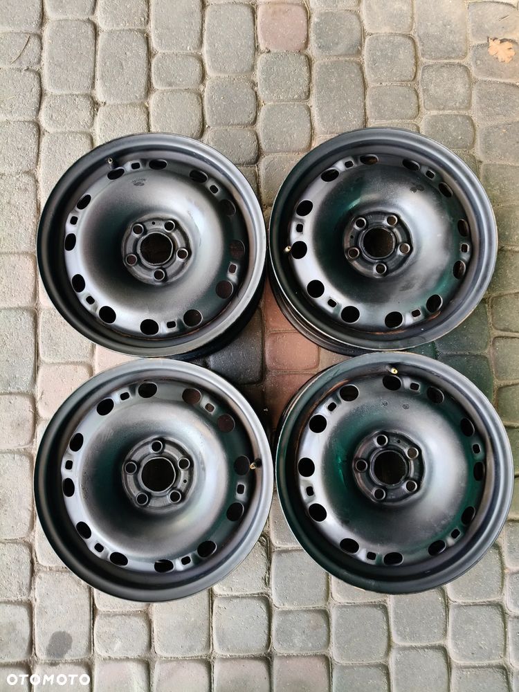 FELGI STALOWE VW - 6Jx15 ET38 5x100 Golf IV Ibiza Polo