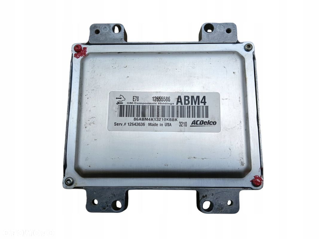 KOMPUTER STEROWNIK SILNIKA OPEL ASTRA J ZAFIRA C 1.4 T 140KM 12655586 - 2
