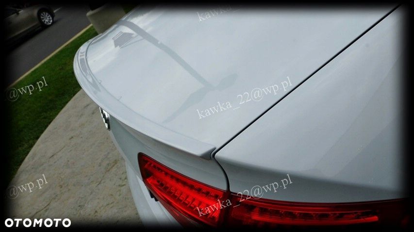 AUDI A4 B8 12-15 LIFT SEDAN SPOJLER LOTKA PODKŁAD! - 7
