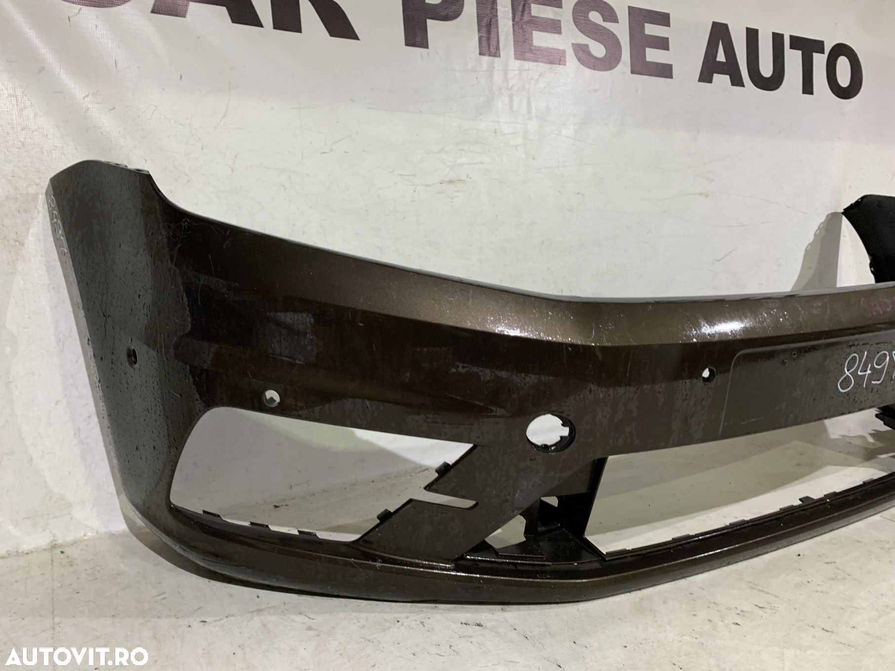 Bara fata VW Caddy (de persoane), 2015, 2016, 2017, 2018, 2019, cod origine OE 2K5807221K, cu gauri pentru senzori de parcare (6). - 3