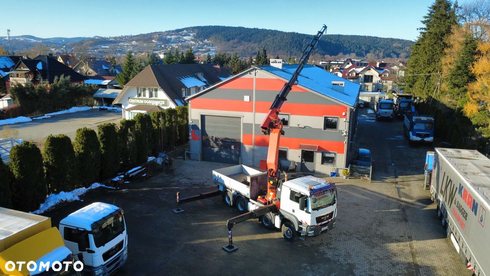 MAN TGS 35.480 / 8x6 H/ Skrzynia+Palfinger PK 85002 / Pilot/ Sprowadzony z Niemiec ! Stan wzorowy ! - 7