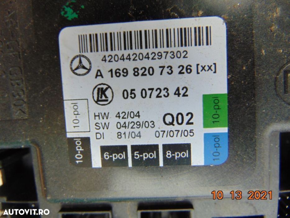 Modul usa stanga fata Mercedes A Class w169 2004-2012 modul confort de - 1