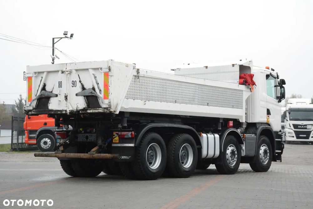 Scania G450 / 8x4 / 2015r. / Retarder / Hydroburta / Niski przebieg / Duża ładowność / Bardzo dobry stan - 12