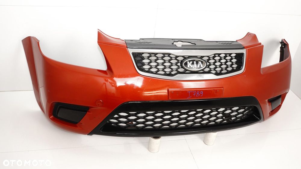 ZDERZAK PRZÓD PRZEDNI KIA RIO II LIFT 08-11R TROPICAL RED - 3
