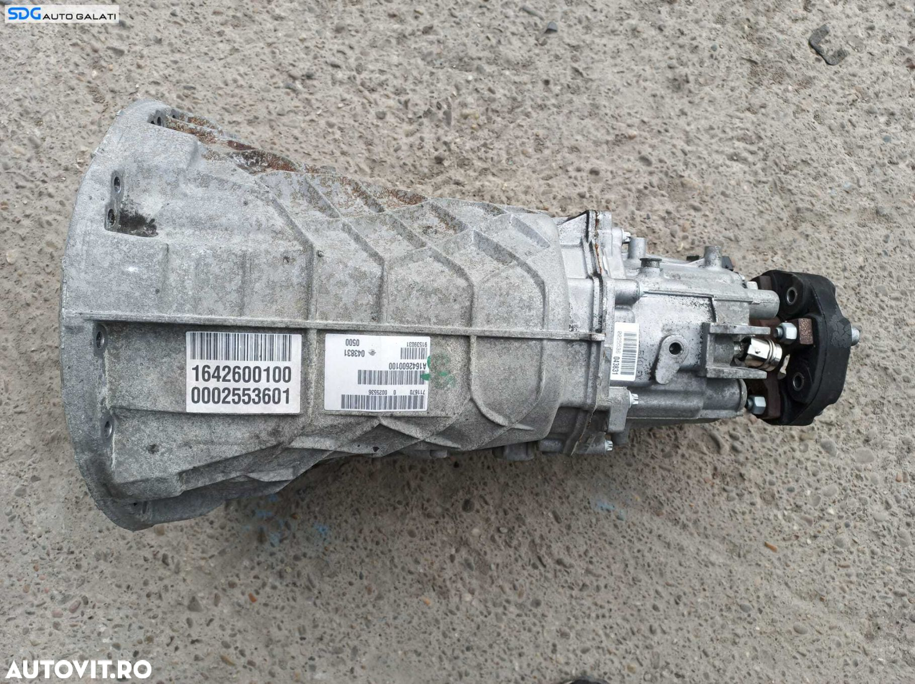 Cutie Viteze Manuala Mercedes Clasa C Class W204 C220 C250 2.2 CDI 2007 - 2014 Cod A1642600100 A164261510 [X3701] - 2