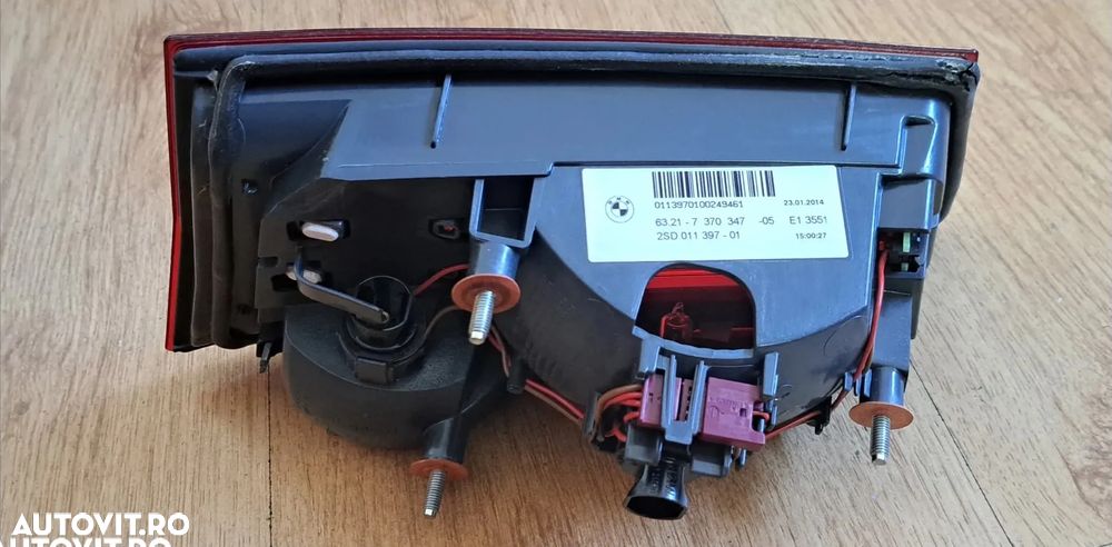 Stop lampa stanga spate lateral portbagaj haion frana marsarier ( model cu facelift ) Original BMW F11+LCI - 3