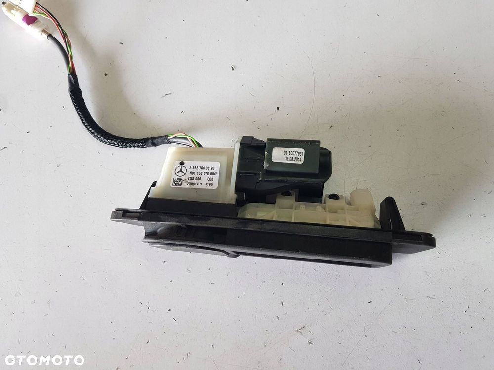 MERCEDES C KLASA W205 14-18r SEDAN KLAMKA KLAPY KAMERA COFANIA A2227500893 - 3
