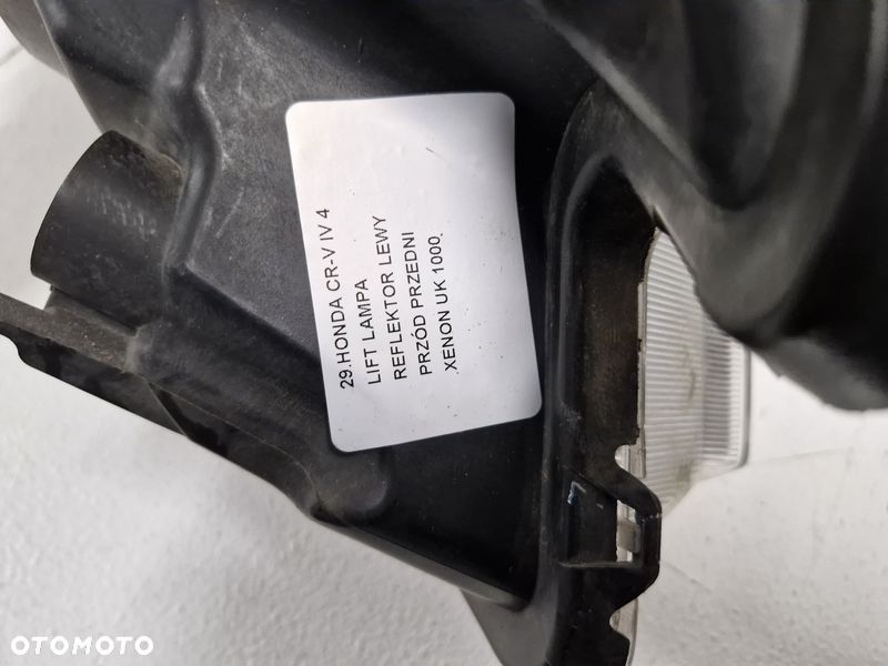 honda cr-v iv 4 lift lampa reflektor lewy przód przedni xenon uk - 11