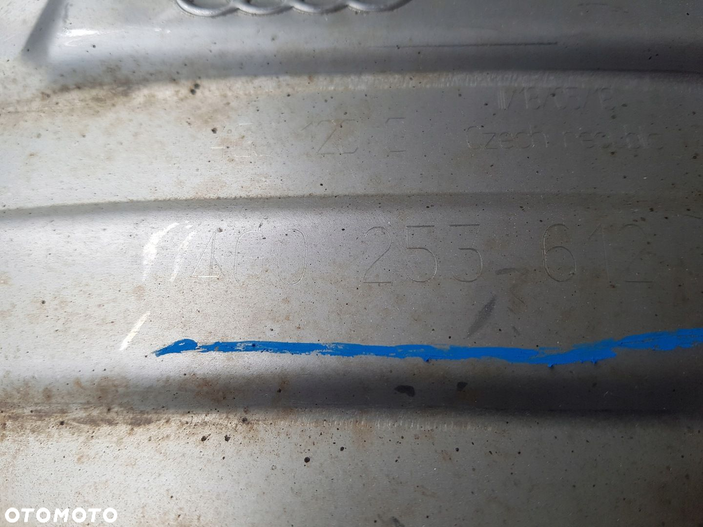 AUDI A6 C7 Lift prawy tłumik końcowy wydech 4G0253612AA - 6