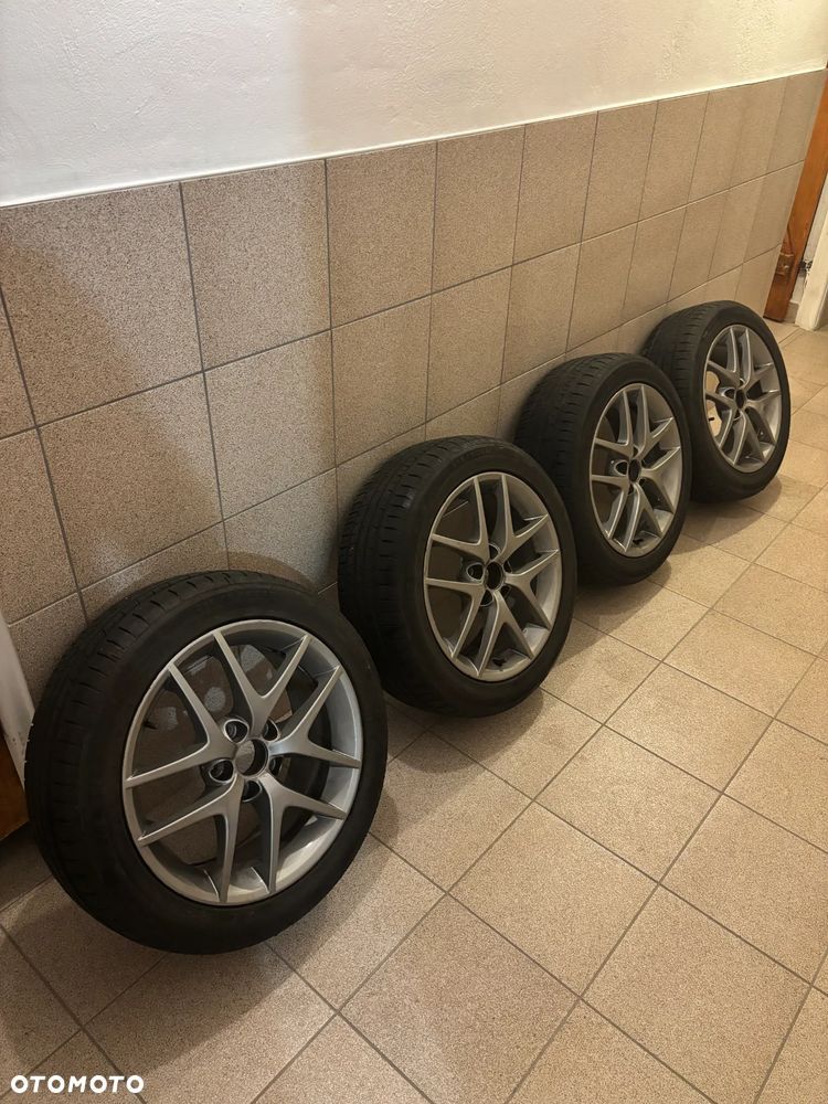 ALUFELGI 17 CALI Z LETNIMI OPONAMI W DOBRYM STANIE! - 1