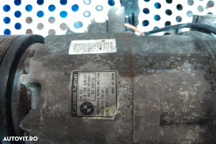 Compresor AC 9156820 9156820 BMW Seria 3 E93 [2004 - 2010] Cabriolet - 2