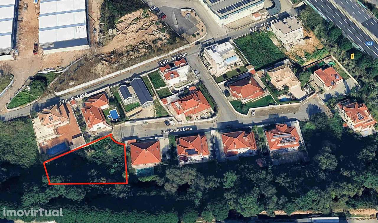 Lote terreno c/ 980m2 p/ moradia térrea - Venda do Pinheiro - Mafra - Grande imagem: 2/6