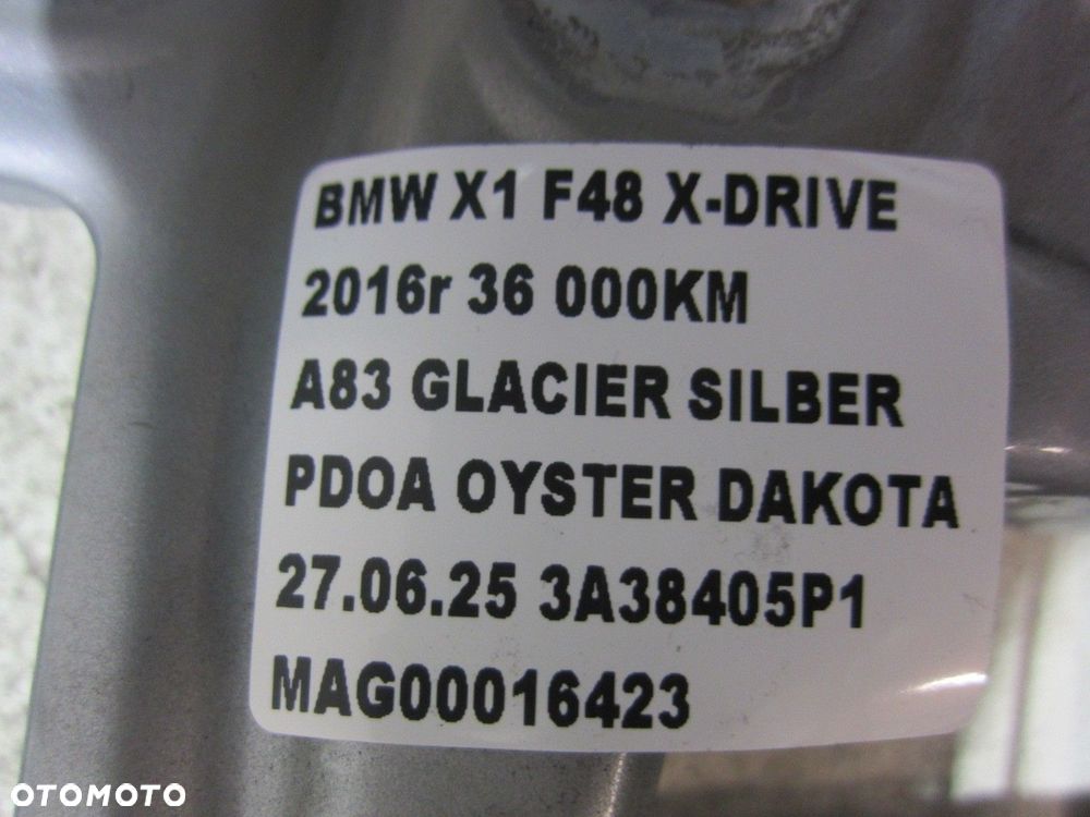 BMW X1 F48 X1 MOCOWANIE BŁOTNIKA LEWY PRZÓD LEWA STRONA 41007355991 7355991 - 12