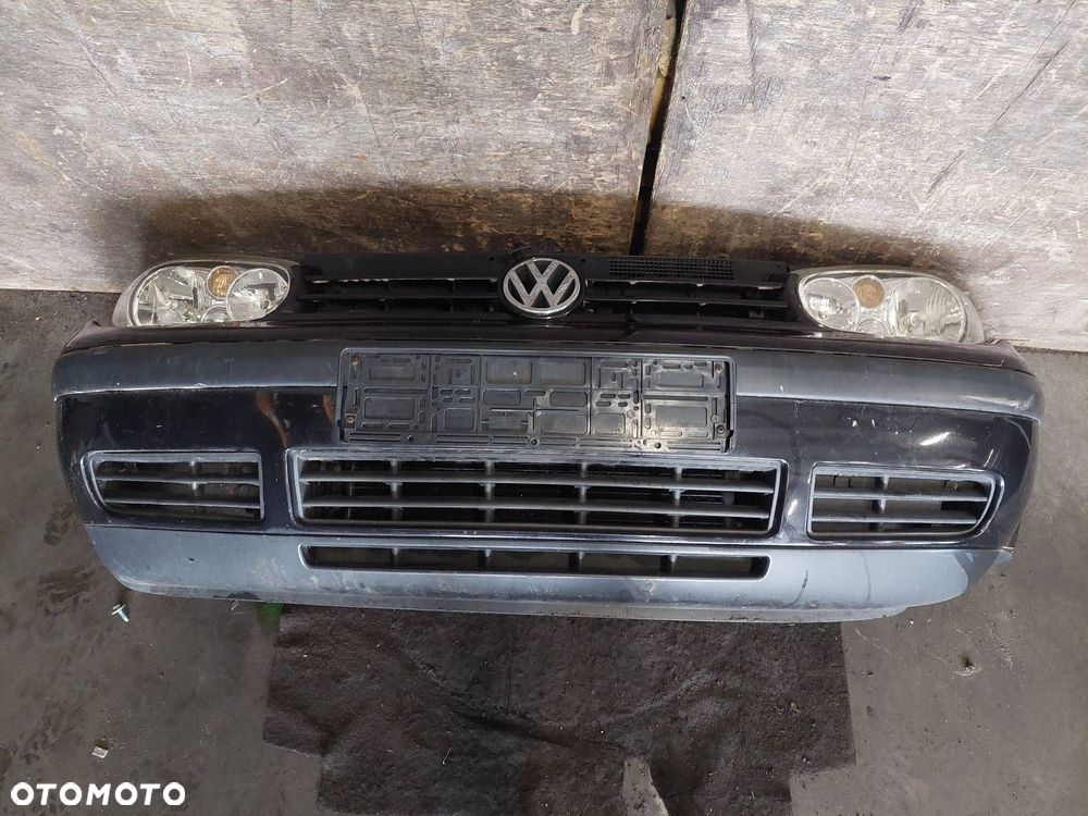 KOMPLETNY PRZÓD ZDERZAK LAMPY PAS PRZEDNI GOLF IV LC9Z ID: 236691 - 1