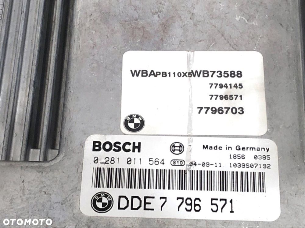 KOMPUTER SILNIKA - 299.00 PLN - BMW X3 (E83) 2003 - 2011 2.0 d 110 kW [150 KM] olej napędowy 2004 - - 4