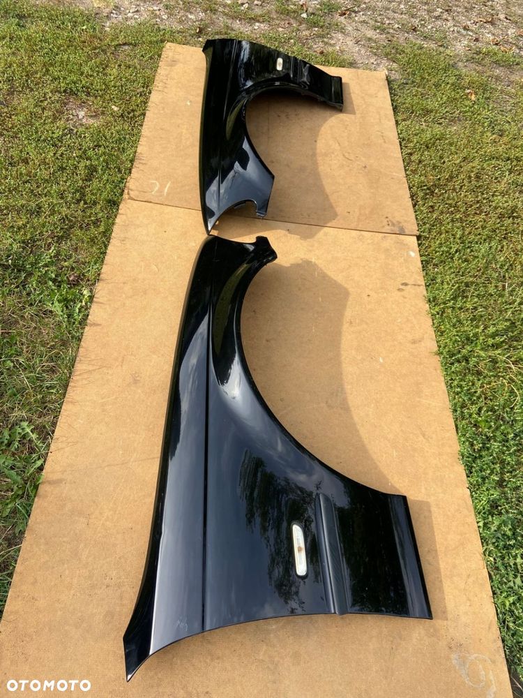 BMW 3 E46 98-01 BŁOTNIK PRAWY LAK 475 BLACK SAPHIRE BEZ RDZY ORYGINAŁ - 1