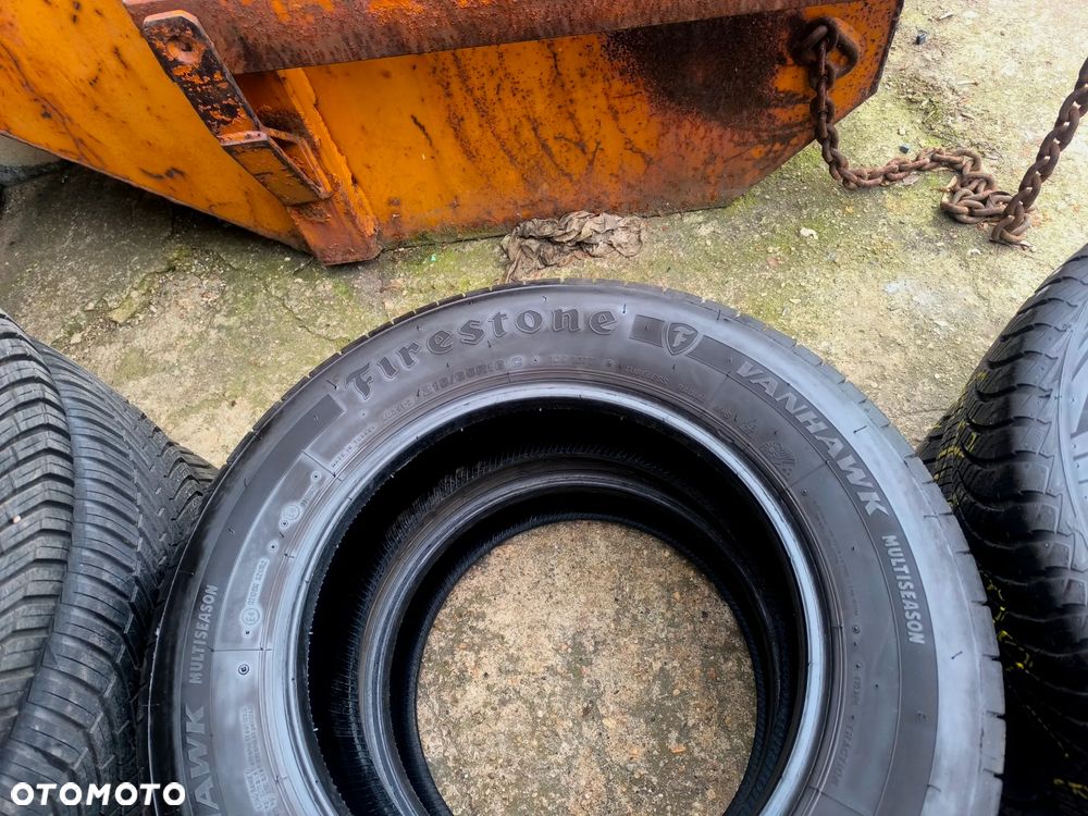 215/65R16C 16 C 109/107T 2x 2szt. Opony Całoroczne Wielosezonowe FIRESTONE VANHAWK MULTISEASON 5,5mm Legnica ALU-RAD 23r. 215/65 - 17