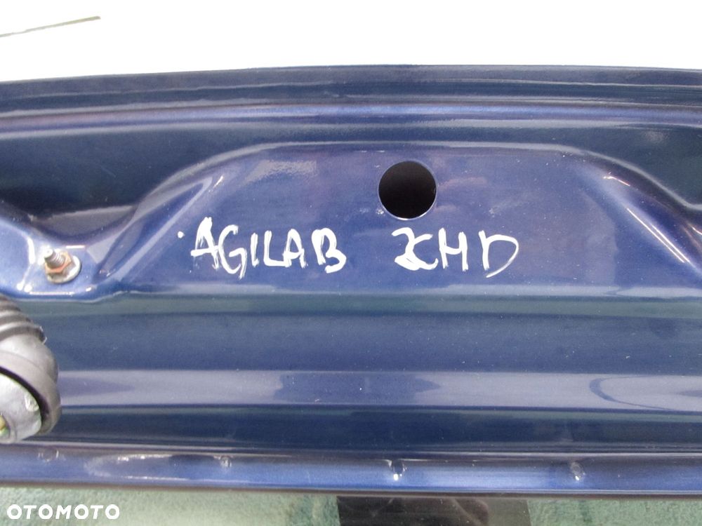 OPEL AGILA B 08-14 KLAPA BAGAZNIKA TYL ZCHD KPL - 13