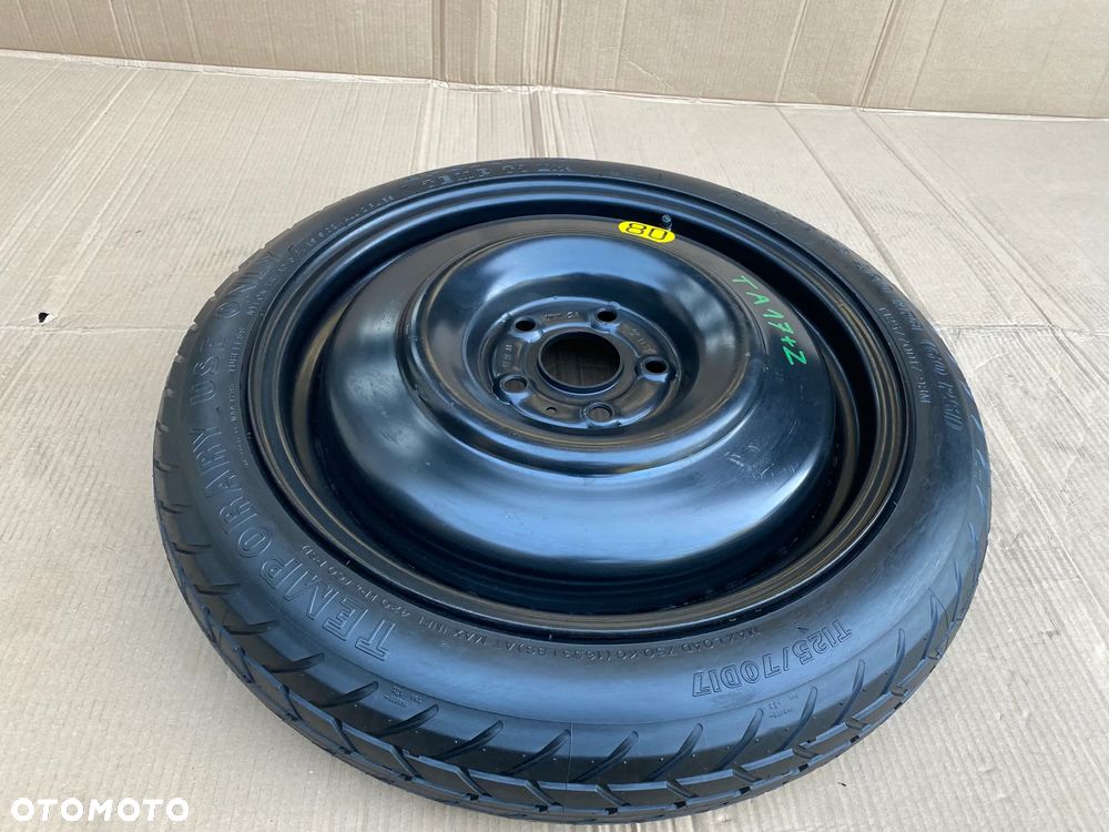 Koło dojazdowe 17 TOYOTA AURIS  COROLLA  CHR C-HR + ZESTAW szybka wysyłka - 9